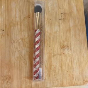Tarte holiday 2025 Red and Silver Striped concealer brush